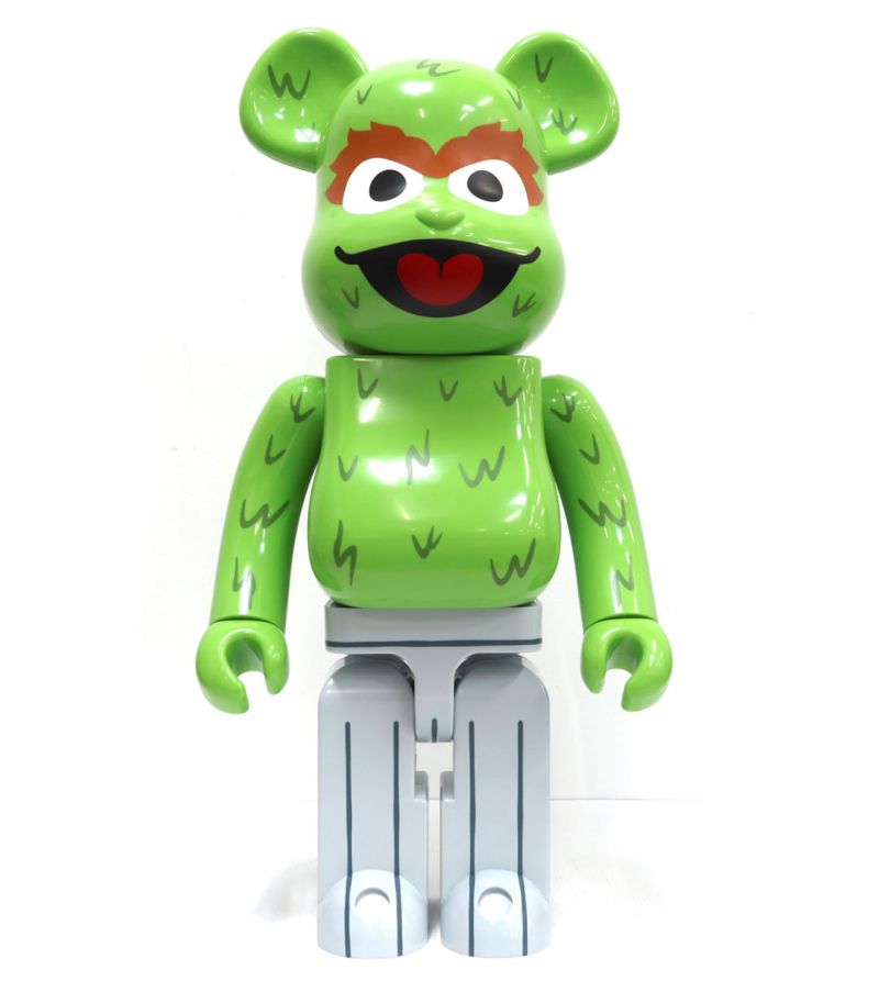 1000% Bearbrick Oscar the Grouch (Rue Sésame) – Cadre Art