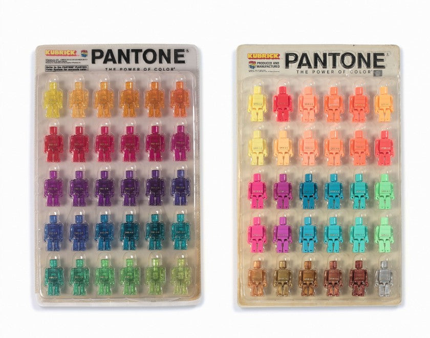 MEDICOM x PANTONE Kubrick 100% / The power of colors (Set de 2 
