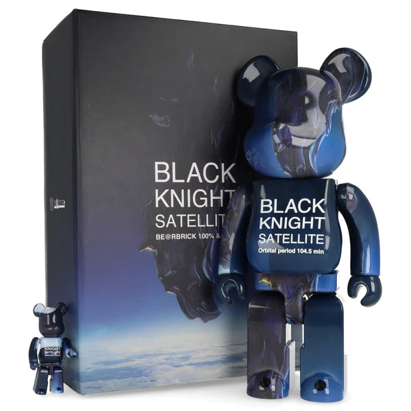 Bearbrick × BLACK KNIGHT SATELLITE 1000%