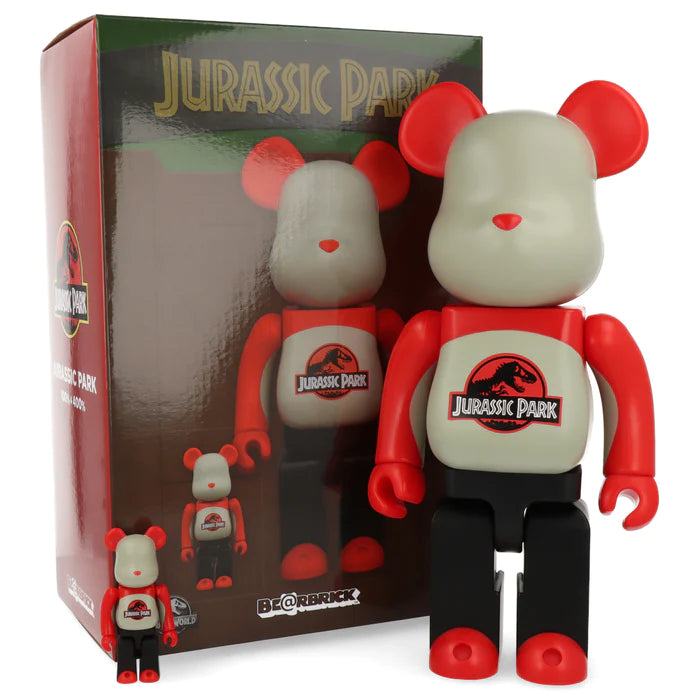 BE@RBRICK JURASSIC PARK GREEN 100％ 400％ BE@RBRICK Jurassic Park Green & Yellow Ver. 100％ & 400