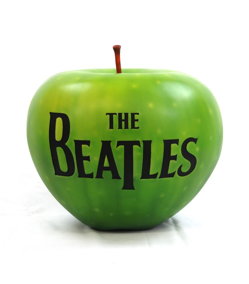 THE BEATLES APPLE STATUE COLOUR VERSION – Cadre Art