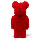 400% Bearbrick Cookie Monster costume version rouge