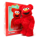 400% Bearbrick Cookie Monster costume version rouge