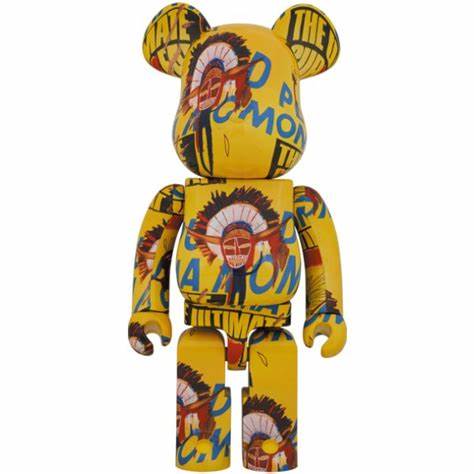 BEARBRICK A.WARHOL x JM BASQUIAT #3  1000%