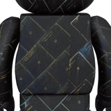 BEARBRICK 1000% EARTH - COLUMBIA SPACE  SHUTTLE